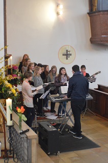 Foto der musikalischen Umrahmung